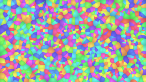 Preview of the Voronoi diagram project